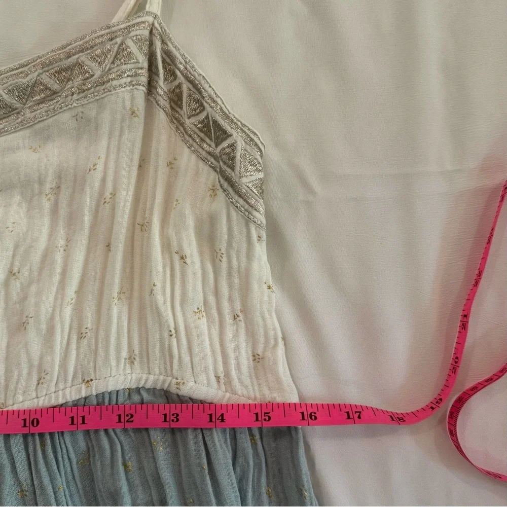 Bohera Judith Anne Color Block Babydoll Dress, Boho Flowy Fit, Size Small - Picture 6 of 11